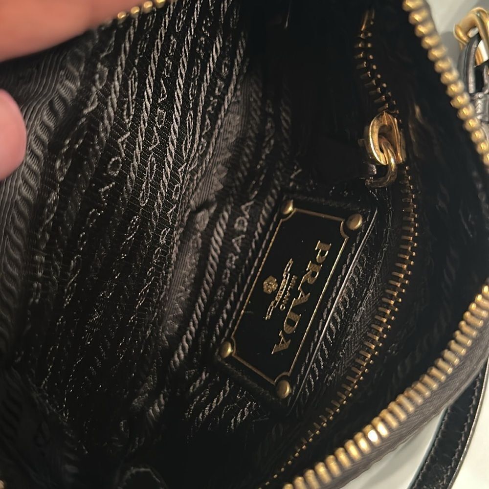 Authentic Black Prada Nylon/Leather Crossbody Bag - Picture 12 of 16